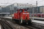 363 665 bei einer Rangierfahrt am 15.11.2011 in Mnchen Hbf.