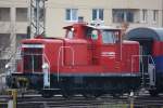 BTE 363 180 am 23.11.12 beim Rangieren in Nrnberg Hbf.