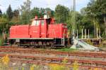 363 212-2 BayernBahn in Coburg am 06.09.2015.