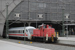 363 170 der Railsystems RP GmbH bei Rangierarbeiten im Leipziger Hbf.
Aufnahmedatum: 05.03.2016
