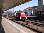 363 240-3 (ex 365 240-1, ex 361 240-5, ex 261 240-6, ex V 60 1240) Hersteller: MAK, Baujahr 1964, wartet auf Arbeit. Saarbrcken Hbf. 15.04.2007 