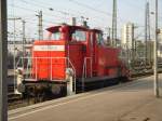 Die Br.363 685-9 whrend den Rangierarbeiten im Stuttgarter HBF. Aufgenommen am 20.04.06.
