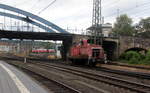 363 117-3 DB rangiert in Aachen-Hbf.