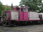 364 CL 428 der RSE(Rhein-Sieg-Eisenbahn) stand am 3.8.10 vor dem Lokschuppen in Beuel.