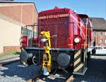 V60 447 (364 447-3) Downside 05.05.18 beim Lokschuppenfest in Hanau 