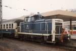 Als dieses Bild entstand, wollte die Farbe, ber die sich heute alle Bahnfreunde freuen niemand sehen.