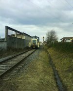 Am Sonntag dem 21.2.10 kahm die blaue BR365 der RSE mir auf der Hausstrecke Beuel-Hangelar entgegen.Hier ist sie im Industriegebiet in Ptzchen zu sehen.