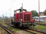 Am 2.10.2014 Rangierfahrt von die V 365 03     in Stendal das bild wurde von Bahnsteig 5 gemacht .