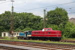 280 005-0 und 333 068-5 bei der Lokparade in Koblenz Lützel 16.6.18