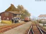 Am 14.10.1984 schickten die Bamberger Eisenbahnfreunde die V80 002 mit dem  Steigerwaldexpress  nach Ebrach.