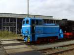 V 22 2082 der Berliner Eisenbahnfreunde in Basdorf.Startklar nach Berlin-Schneweide zum dortigen Dampflokfest.