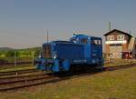 IG Hirzbergbahn 3 (98 80 3312 010-2 D-IGHB), am 24.04.2011 im Bw Arnstadt.