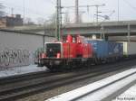 262 005 in Hamburg Harburg am 20.02.10