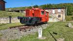 Bei den Eisenbahnfreunden in Großheringen gibt es eine kleine Sammlung an historischen Bahnfahrzeugen.