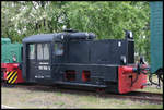 Köf 100196-5 hier am 17.5.2007 im Bestand der Magdeburger Eisenbahnfreunde im alten Magdeburger Hafen.