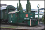 Köf der Firma Brandt am 8.12.2005 im Eisenbahnmuseum Dieringhausen.