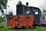 K 4024 als Denkmallok am Bf Zollhaus-Blumberg - Wutachtalbahn. Hersteller RAW Dessau, Baujahr 1962,  04.09.2011