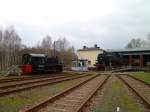 Am 20.04.13 war im Eisenbahnmuseum Adorf Saisonerffnung. Zusehen 100 765-7 und 86 607.