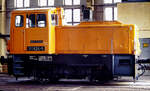 DR-Kleinlok 101 624 am 11.06.1991 im IfE Halle.