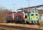 Sirupzugsaison 2022 | Der erste volle Zug. | Werkslok 3 312 109-2 rangiert 143 124-6 D-FWK und 143 056-0 D-FWK Richtung Bf | Anklam | März 2022 | 