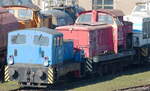 ITB 312 073 und ex PSV10 im BW Nordhausen 13.03.2022.