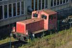 DB 312 353-6 bei der Pressnitztalbahn in Espenhain bei Leipzig 16.10.2016