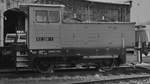 Die Diesellokomotive 102 258-1 Anfang April 2018 im Sächsischen Eisenbahnmuseum Chemnitz-Hilbersdorf.