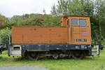 Die Diesellokomotive 312 258-7 war Ende September 2020 im sächsischen Eisenbahnmuseum Chemnitz-Hilbersdorf abgestellt.