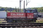 ADAM 16  Hektor  (98 80 3312 101-9 D-BWESA) am 22.09.2022 in Eisenach. Bei der Lok handelt es sich aber in Wirklichkeit um die 312 163-9.