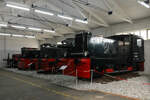 Kleinlok-Parade im Oldtimer Museum Rügen in Binz-Prora am 15.04.2026 (v.l.n.r.
