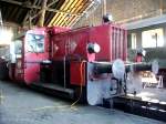 DB 322 128-0 entdeckte ich bei einem Besuch der Museumseisenbahn Hanau e.V. im Ringlokschuppen. Die Lok wurde bei Jung im Jahr 1934 gebaut (Hanau, 15.04.2007)