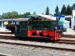 Tag der offenen Tür anlässlich 125 Jahre Länderbahn in Viechtach.Auf dieser KöfII konnte man auf dem Führerstand mitfahren.20.07.2014