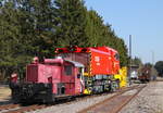 323 078-9 mit A-ÖBB 99 81 9191 000-4 alias X491.003-0 in Seebrugg 1.4.19