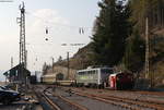 323 078-9 und 139 558-1 in Seebrugg 1.4.19