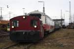 Kf II 323 852-4 beim Rangieren in Koblenz-Ltzel am 4.12.2011 