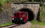 323 593 mit dem Sperrf 1005 (F�tzen - Grimmelshofen) am Gro�en Stockhaldetunnel 22.8.26