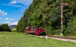 323 593 mit der Sperrf 1010 (F�tzen - Grimmelshofen) am Esig F�tzen 22.8.26