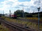 Eine Ludmilla mit IC wagoons auf den Weg nach Dresden