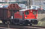 332 265-8 beim internen Verschub im AW Eberswalde am 08.04.2010