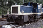15.6.1993 - Sande - BR 332 101 wartet auf den nächsten Einsatz (Bild vom Dia)