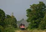 Richtig mickrig erscheint 332 114 in Nieder Flrsheim-Dalsheim am 12. Juli 08.