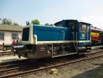 333 068-5 in der Lokausstellung beim Frhlingsfest und 10 jhrigen Bestehens des DB Museums Koblenz-Ltzel am 21.05.2011.