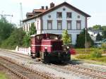 Ostertalbahn Kf 12 039 beim Umspannen im Bf Zweibrcken.