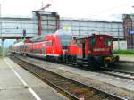 Eine BR 335 im Bahnhof Freiburg im Breisgau am 09.05.2009!