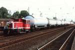 335 229-1 auf Bahnhof Lengerich am 29-8-1994.