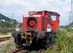 335 103 abgestellt in Treuchtlingen (1.08.03)