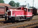 335 229-1 auf Bahnhof Lengerich am 29-8-1994. Bild und scan: Date Jan de Vries.