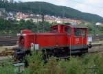 335 103 abgestellt in Treuchtlingen (1.08.03)