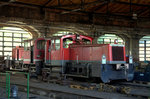 335 026-1 im BW Gera - Geraer Eisenbahnwelten e.V.  Verkehrshistorische Tage  10.09.2016