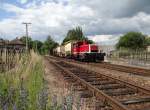 Die Werklok von Greiz-Dölau war am 16.06.14 in Greiz-Dölau zusehen.